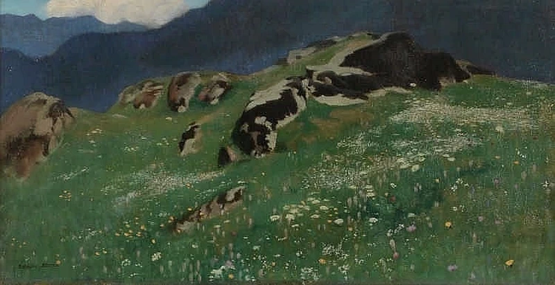 Adrian Scott Stokes - Autunno in montagna 1